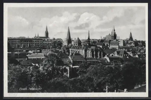 AK Essen / Ruhr, Teilansicht