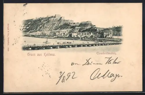 AK Koblenz, Ehrenbreitstein