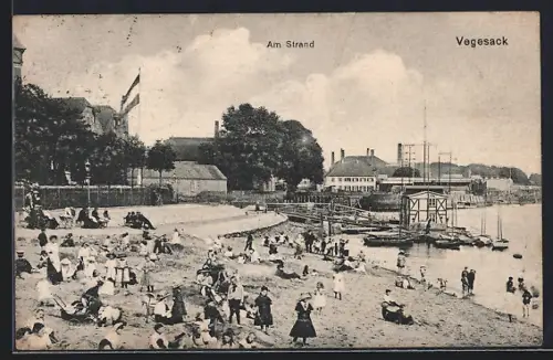 AK Vegesack, Am Strand
