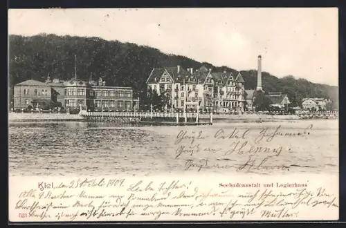 AK Kiel, Seebadeanstalt und Logierhaus