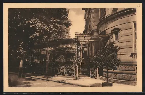 AK Baden-Baden, Café Conditorei Rumpelmayer A.-G.