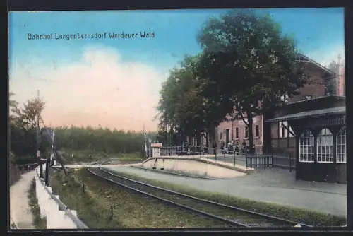 AK Langenbernsdorf, Bahnhof