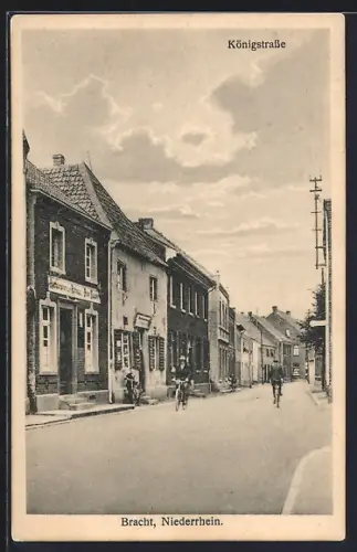 AK Bracht /Niederrhein, Restaurant Tousen in der Königstrasse