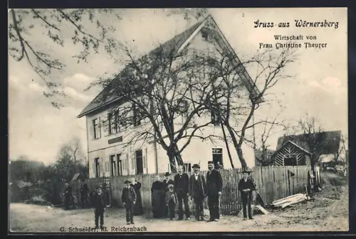AK Wörnersberg, Gasthaus von Frau Christine Theurer