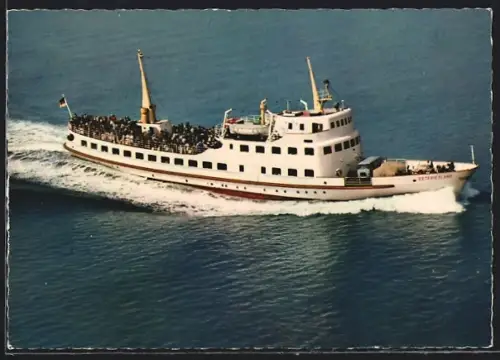 AK Passagierschiff Ostfriesland in voller Fahrt