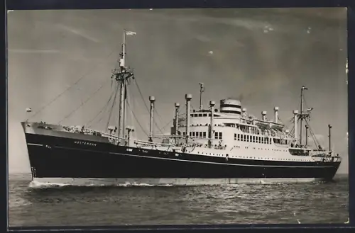 AK Passagierschiff Westerdam auf See