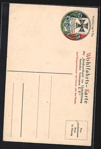 AK Portrait Exzellenz v. Fischel, Admiral in Uniform