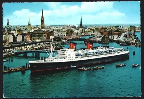 AK Passagierschiff Hanseatic der Hamburg-Atlantik Linie