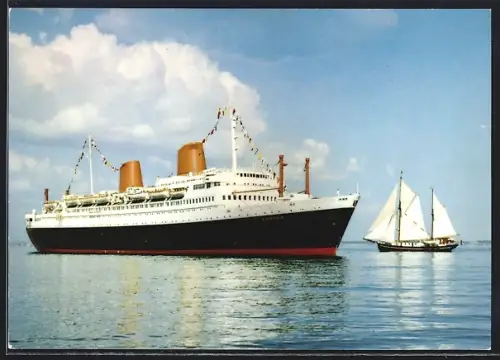 AK Passagierschiff MS Europa des Norddeutschen Lloyd