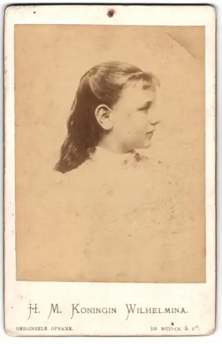 Fotografie de Muinck & Co., Ort unbekannt, H. M. Koningin Wilhelmina von Oranien-Nassau, Königin der Niederlande