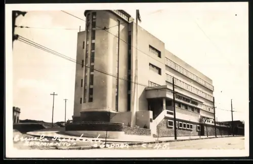 4 Fotografien Ansicht Cordoba ( Argentinien), Escuela Presidente Sarmiento, Automobil Club Arg, San Martin