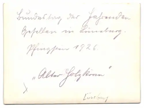 3 Fotografien Ansicht Lüneburg, alter Kran im Hafen, am Wehr, am Werderthor, 1926