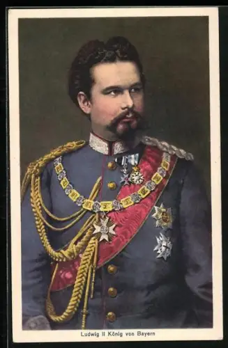 AK Ludwig II. König von Bayern