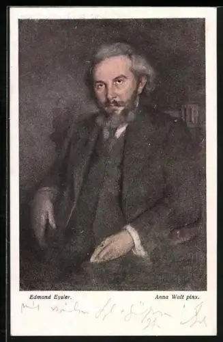 AK Porträt Komponist Edmund Eysler