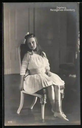 AK Ingeborg Herzogin von Oldenburg
