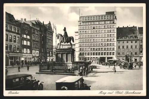 AK Breslau, Ring mit der Sparkasse