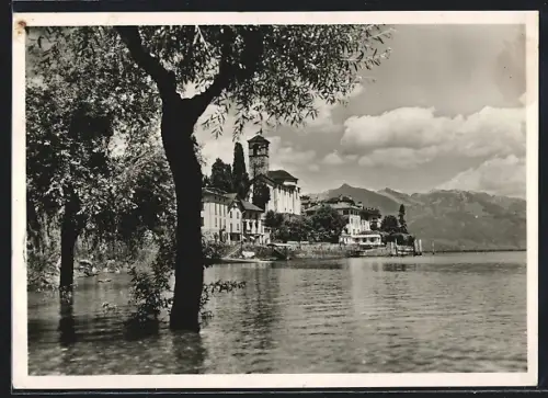AK Brissago, Ortspartie am Lago Maggiore