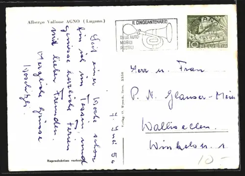 AK Agno, Albergo Vallone