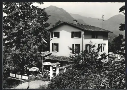 AK Aranno / Malcantone, Ristorante del Tiglio mit Gartenterrasse