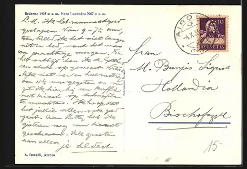 AK Bedretto, Panorama