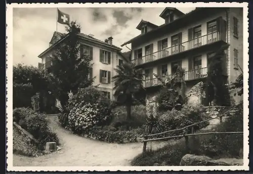 AK Brione-Locarno, Kurhotel und Familienpension Della-Valle, Bes. E. Valli-Britschgy