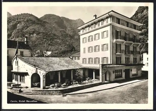 AK Cevlo /Valle Maggia, Hotel Basadino