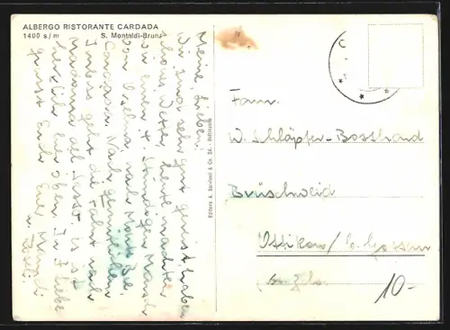 AK Cardada, Albergo Ristorante Cardada, Inh. S. Montaldi-Brun