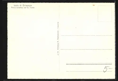 AK Brissago, Parco botanico cel Ct. Ticino