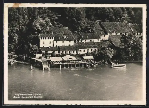AK Caprino, Ancien Restaurant, Fliegeraufnahme