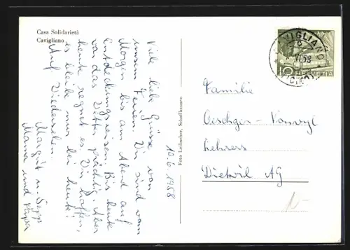AK Cavigliano, Casa Solidarietà