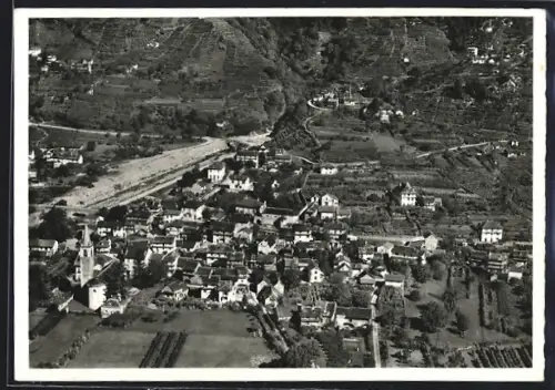 AK Cuganasco, Ortsansicht aus der Luft