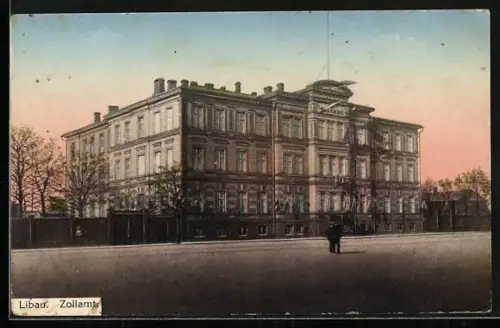 AK Libau, Partie am Zollamt