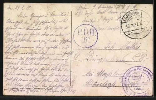 AK Libau, Partie am Zollamt