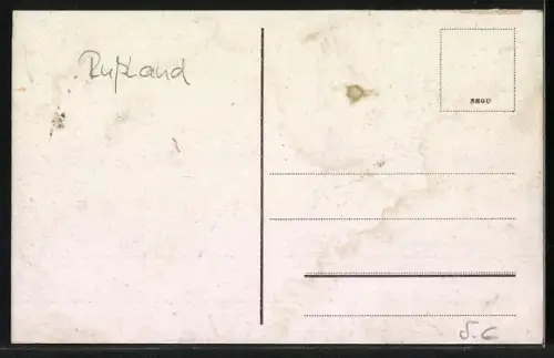 AK Libau, Grosse Strasse mit Geschäft