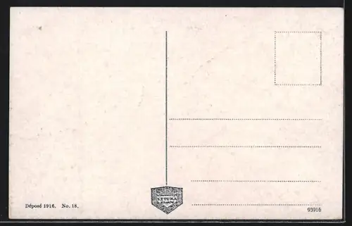 AK Lwów, Ulica Akademicka i gmach izby handlowej