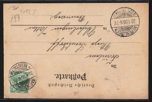 AK Magdeburg, Kaiser Wilhelm-Denkmal