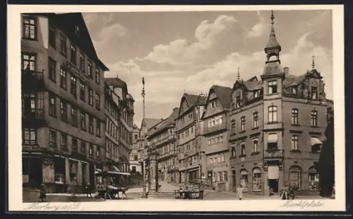 AK Marburg /Lahn, Marktplatz