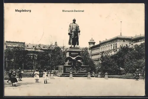 AK Magdeburg, Bismarck-Denkmal