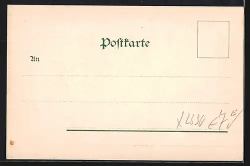 AK Bergen a. Rügen, Marktplatz mit Rugard