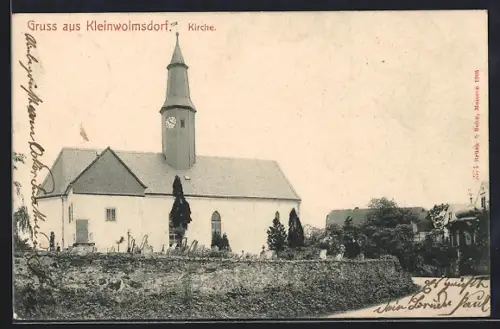 AK Kleinwolmsdorf, Kirche