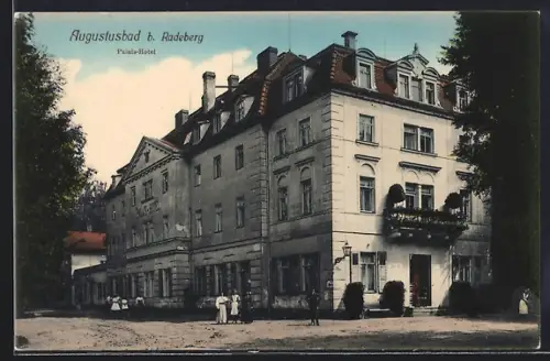 AK Augustusbad b. Radeberg, Palais-Hotel