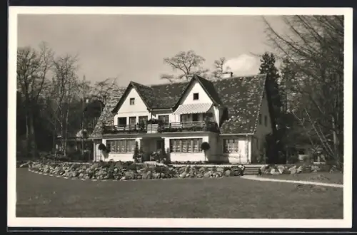 AK Tutzing, Villa Haus Ludendorff, 70. Geburtstag des Feldherrn, Mühlfeldstrasse 2