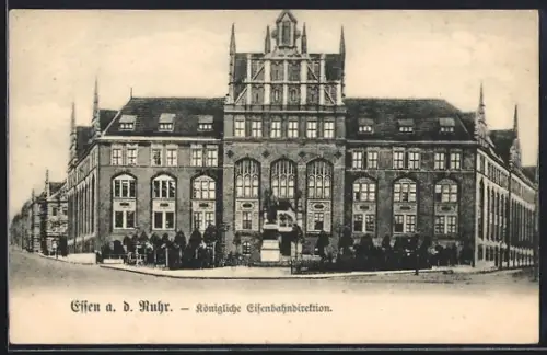 AK Essen a. d. Ruhr, Königliche Eisenbahndirection