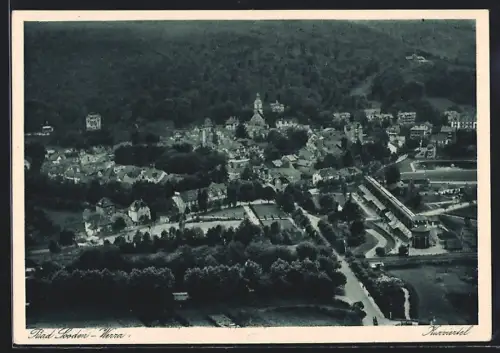 AK Bad Sooden /Werra, Kurviertel, Fliegeraufnahme