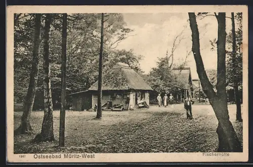 AK Müritz, Ostseebad, Fischerhütte