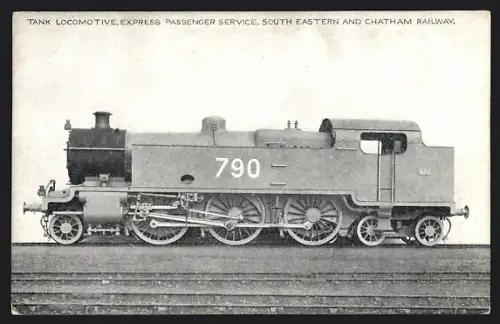 AK Tank Locomotive Express, SE & C Rly., englische Eisenbahn