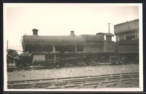 Foto-AK Englische Eisenbahn auf den Gleisen