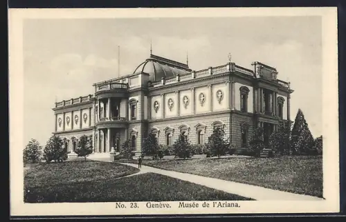 AK Genève, Musée de l`Ariana