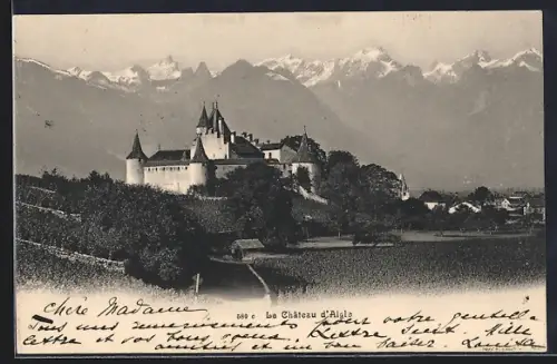 AK Aigle, Le Château d`Aigle