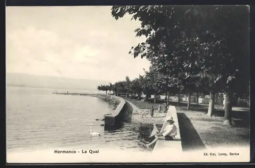 AK Hermance, Le Quai